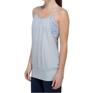 Lululemon No Limits Tank Top - Women’s Size 4 - Color: Silver Spoon